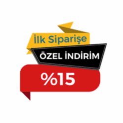 İLK SİPARİŞE ÖZEL <br> %15 İNDİRİM